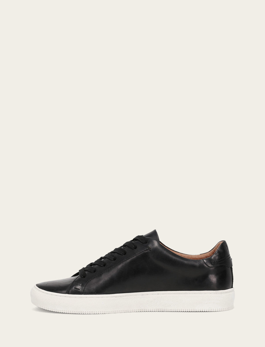Frye Top Pick - Men's Black Astor Low Lace Slip On Sneakers