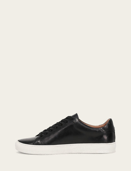 Frye Top Pick - Men's Black Astor Low Lace Slip On Sneakers