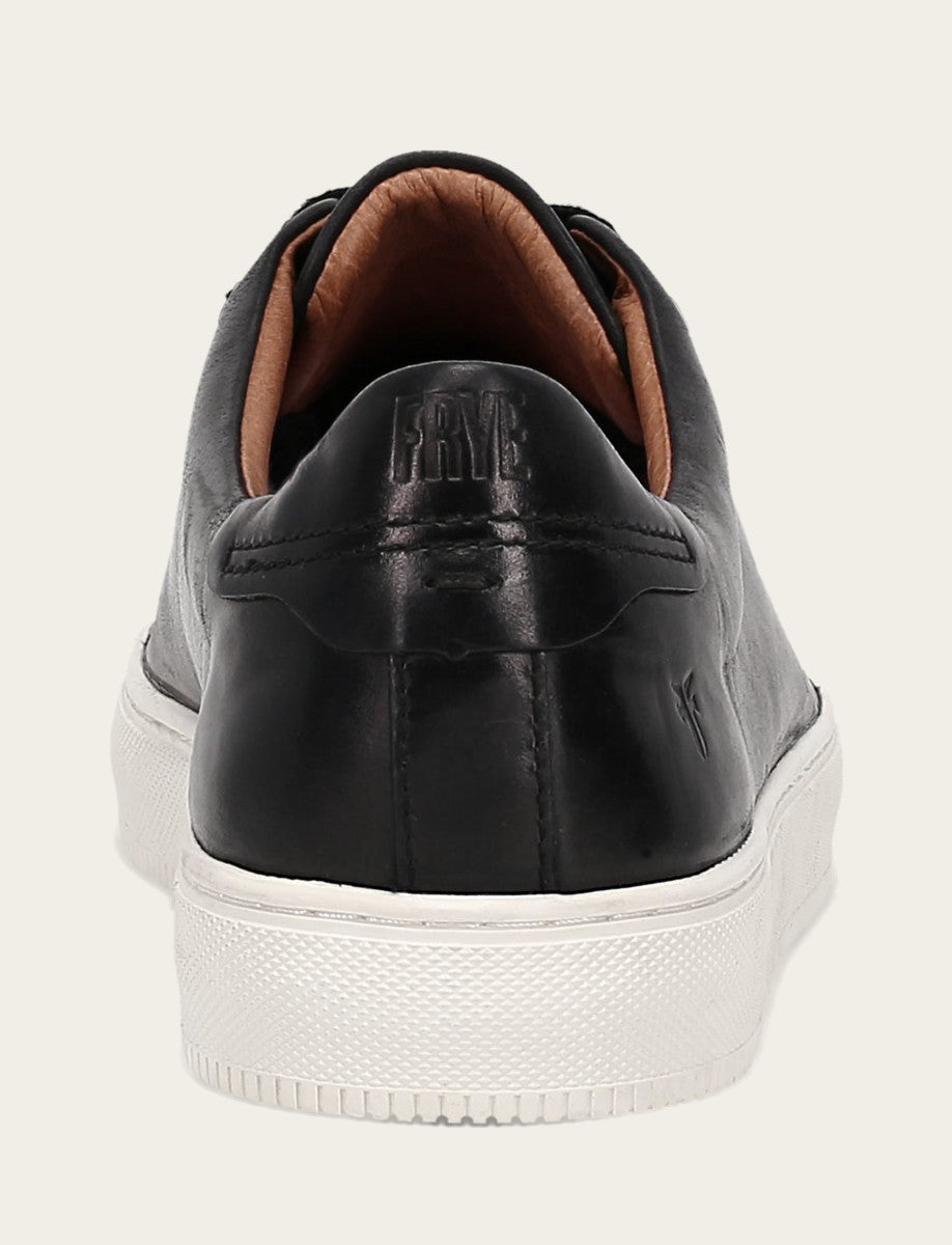 Frye Top Pick - Men's Black Astor Low Lace Slip On Sneakers