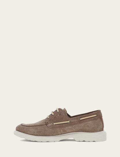 Frye Popular - Men's Driftwood Connor Boat Shoe