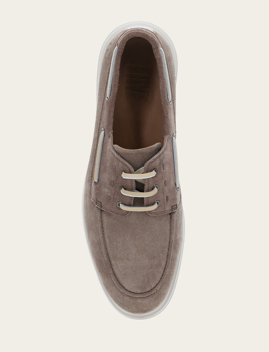 Frye Popular - Men's Driftwood Connor Boat Shoe