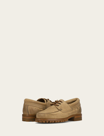 Frye Classic - Men's Desert Hudson Campmoc Lug Loafers