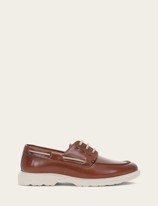 Frye Quality - Men's Caramel Connor Boat Shoe