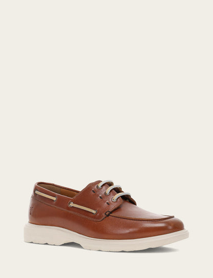 Frye Quality - Men's Caramel Connor Boat Shoe