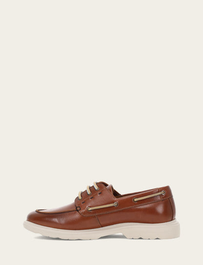 Frye Quality - Men's Caramel Connor Boat Shoe