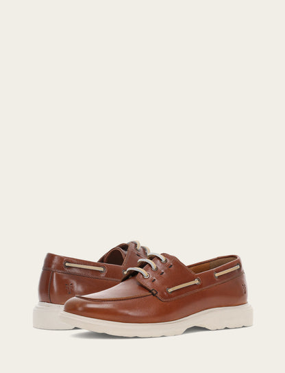 Frye Quality - Men's Caramel Connor Boat Shoe