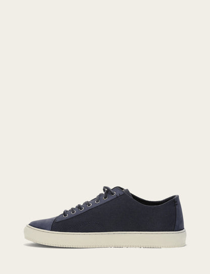 Frye Top Pick - Men's Indigo Astor Cap Toe Low Lace Sneakers