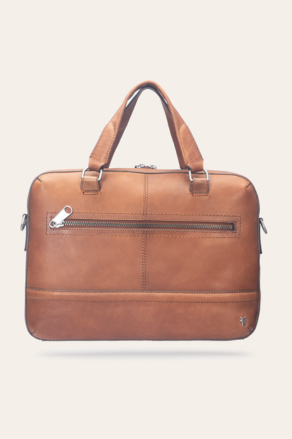 Frye Trending - Nash Cognac Briefcase