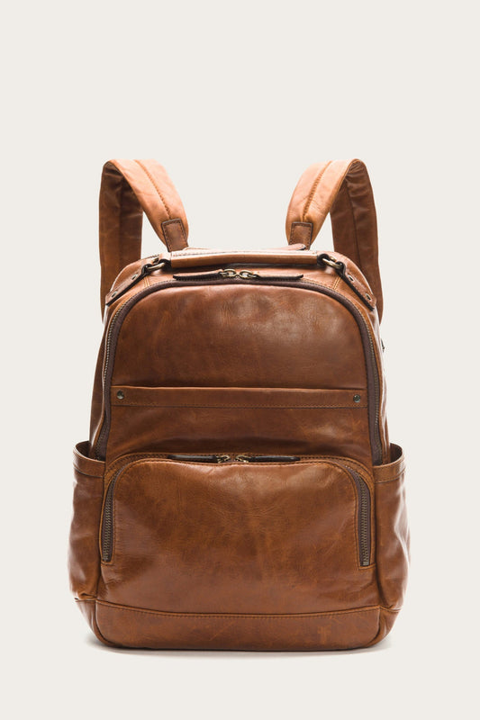 Frye Latest - Logan Cognac Backpack