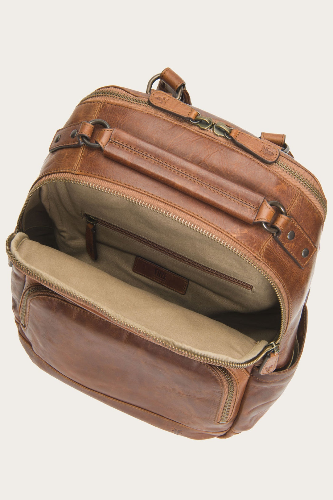 Frye Latest - Logan Cognac Backpack