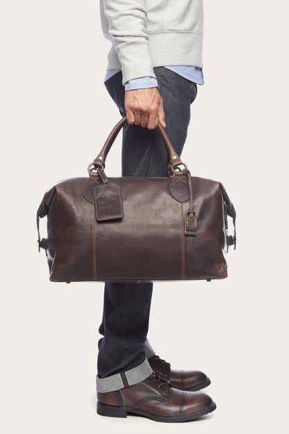 Frye Trending - Logan Dark Brown Overnight