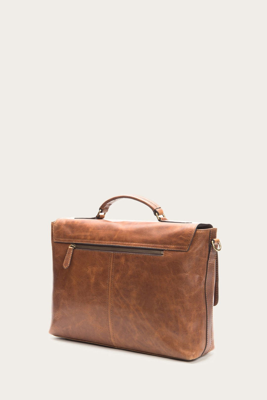 Frye Premium - Logan Cognac Top Handle