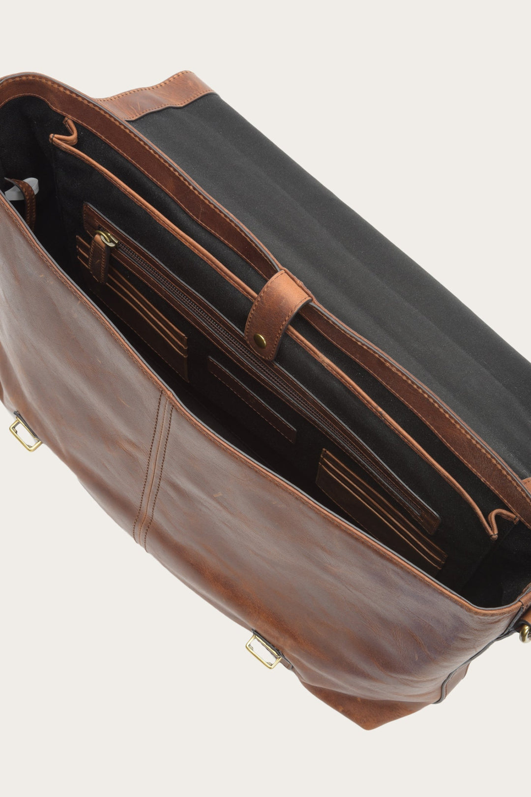 Frye Premium - Logan Cognac Top Handle