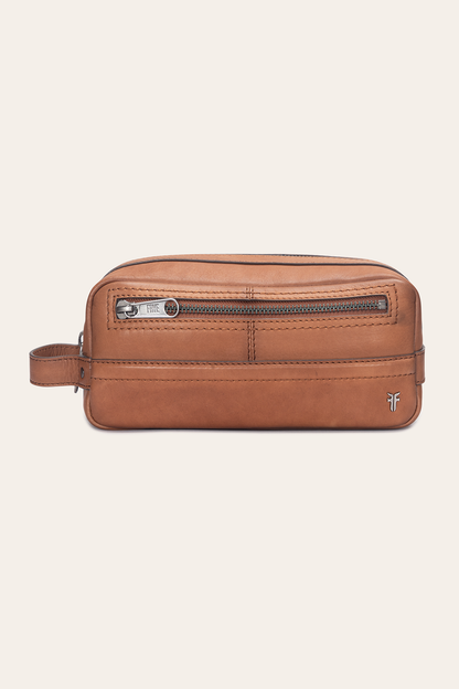 Frye Quality - Nash Cognac Dopp Kit