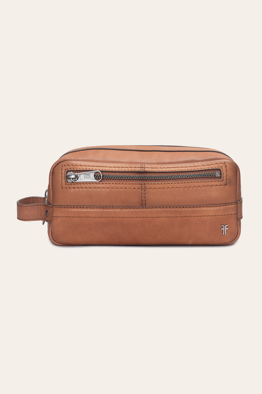 Frye Quality - Nash Cognac Dopp Kit