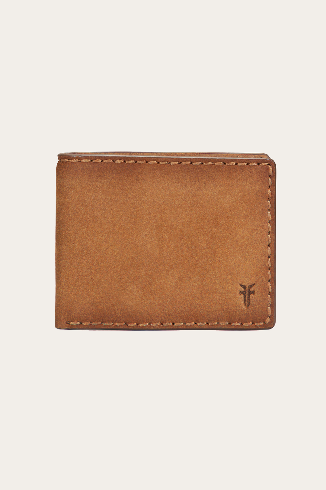 Frye Signature - Logan Nubuck Cognac Money Clip Card Case