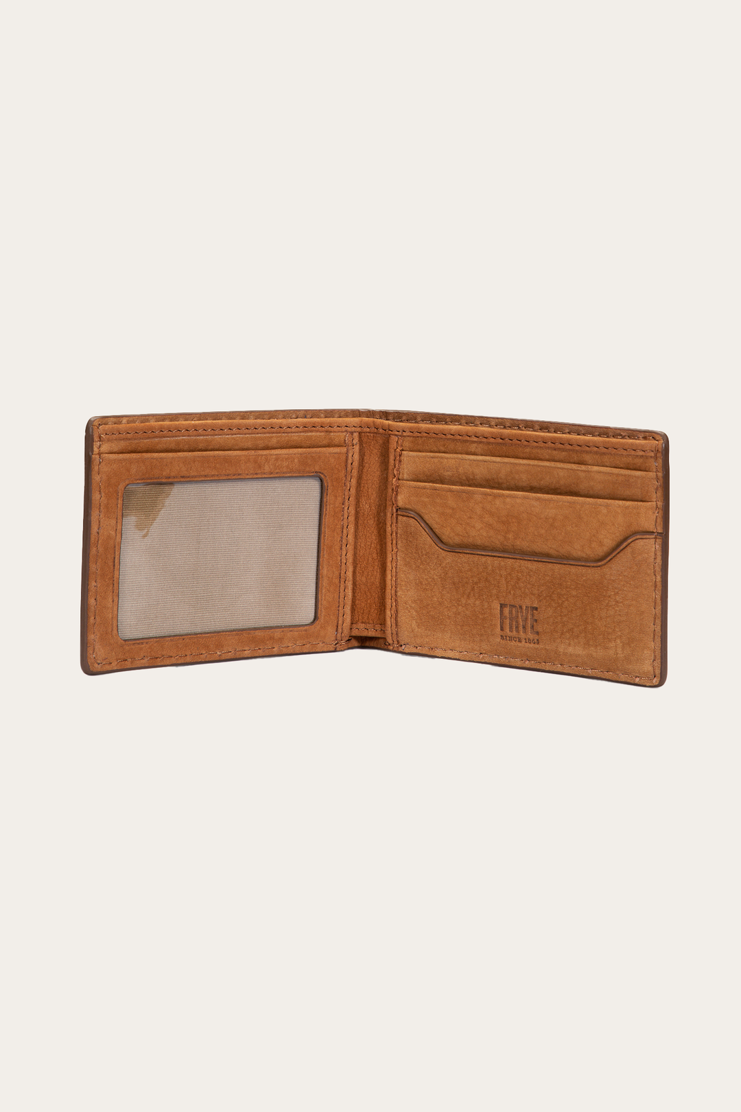 Frye Signature - Logan Nubuck Cognac Money Clip Card Case