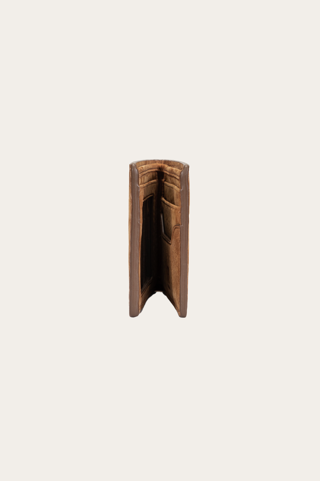 Frye Signature - Logan Nubuck Cognac Money Clip Card Case