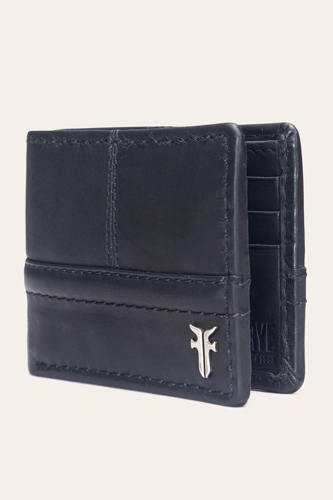 Frye Classic - Nash Black Bifold With Foldout Cc