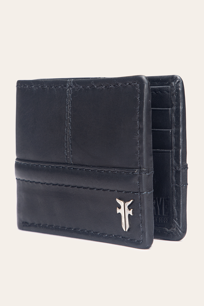 Frye Classic - Nash Black Bifold With Foldout Cc