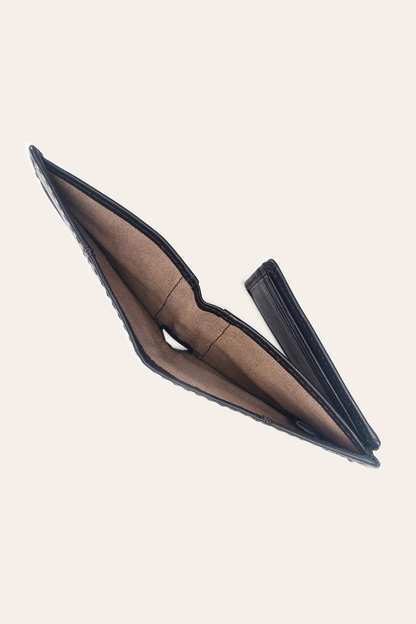 Frye Classic - Nash Black Bifold With Foldout Cc