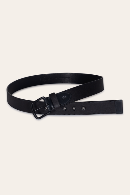 Frye Great Value - Men’s Black 38mm Coated Canvas Belt