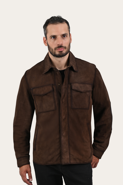 Frye Signature - Dark Brown Prescott Jacket