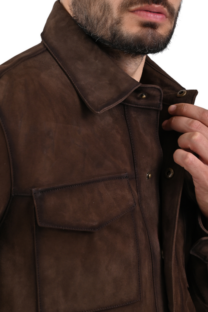 Frye Signature - Dark Brown Prescott Jacket