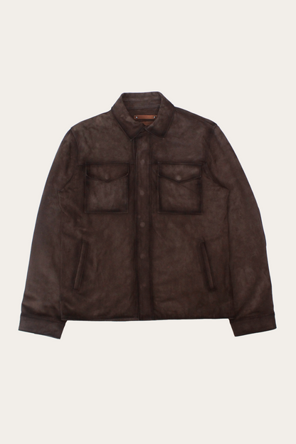 Frye Signature - Dark Brown Prescott Jacket