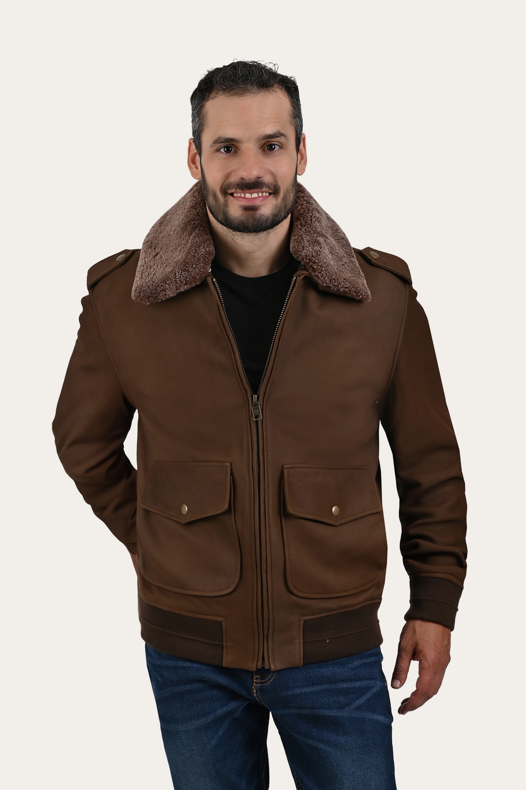 Frye Deals - Brown Angus Jacket