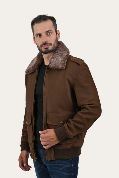 Frye Deals - Brown Angus Jacket