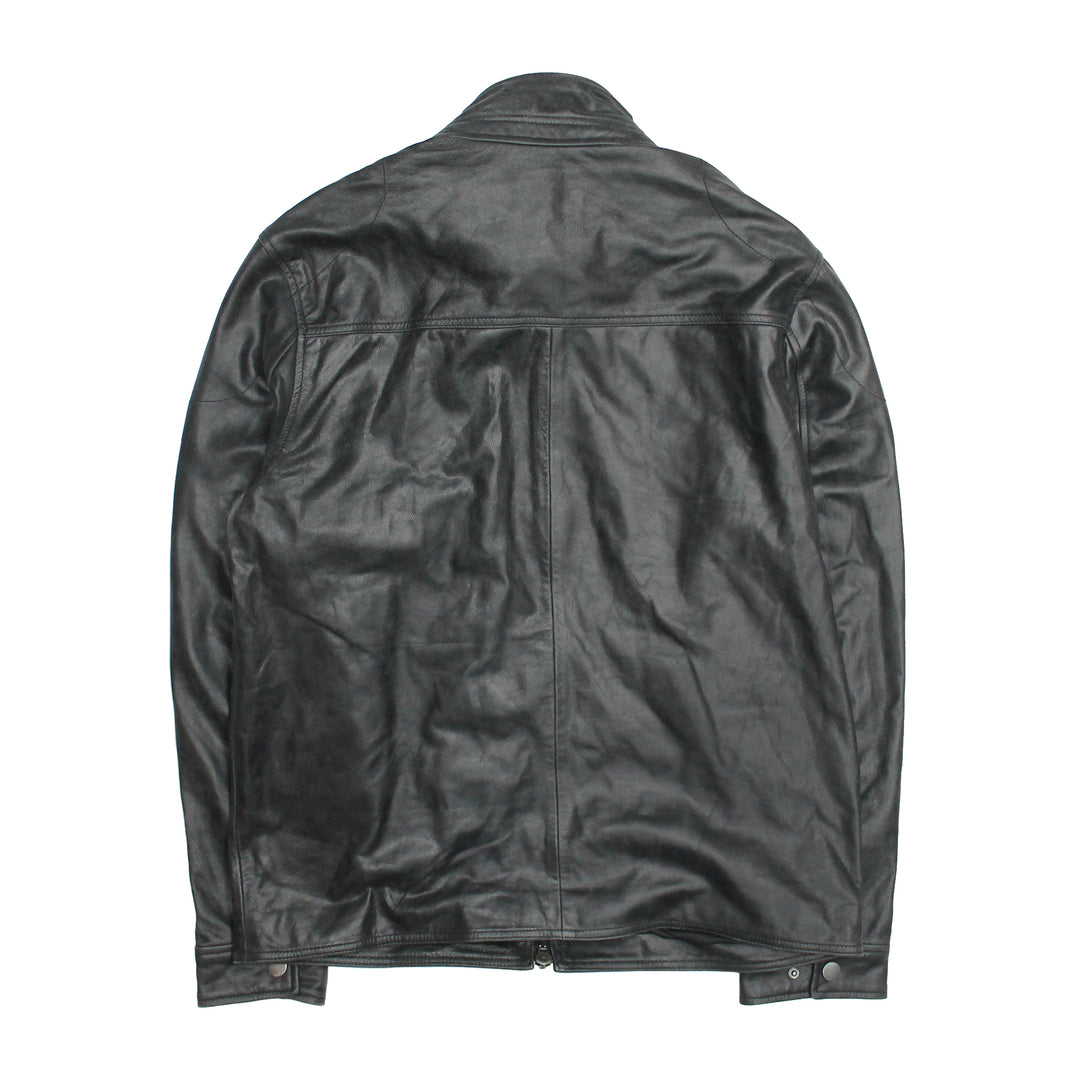 Frye Best Seller - Men’s Black Lawton Modern Nappa Biker Jacket