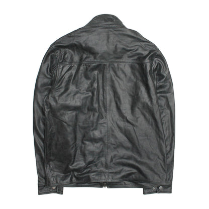 Frye Best Seller - Men’s Black Lawton Modern Nappa Biker Jacket