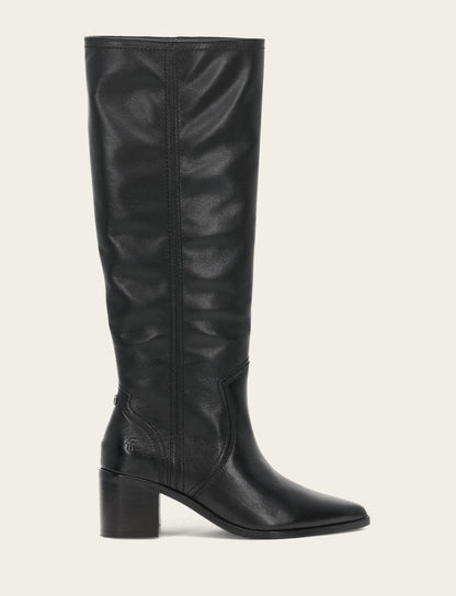 Frye Great Value - Women's Black Sadie Softy Tall Booties