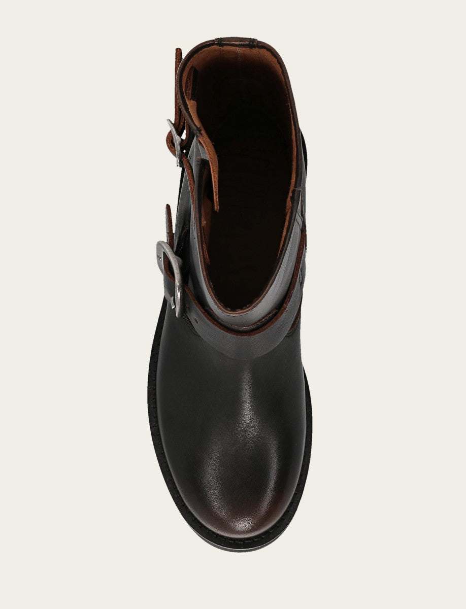 Frye Best Seller - Antique Brown Veronica Flex Short Boot