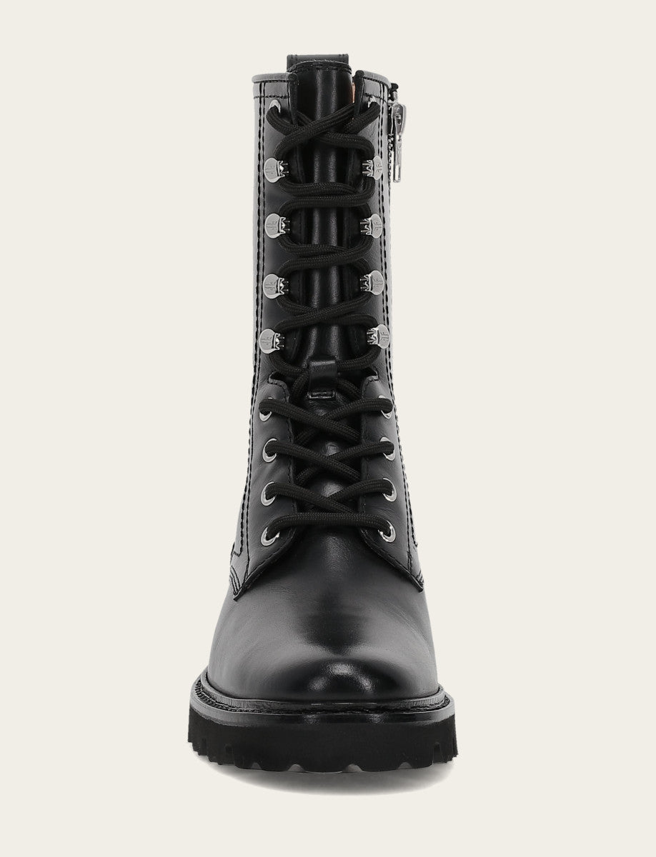 Frye Trending - Women's Black Olivia Combat Boots