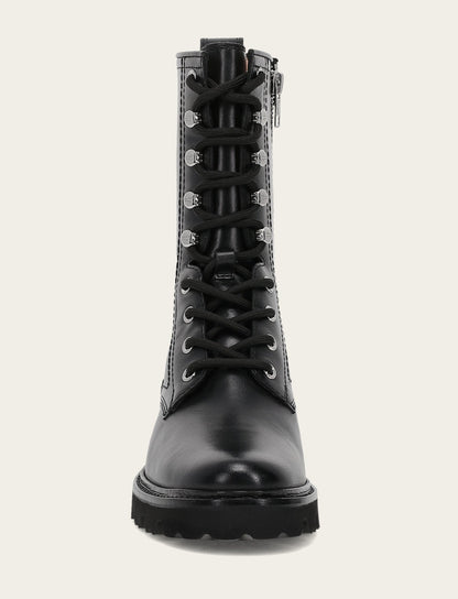 Frye Trending - Women's Black Olivia Combat Boots