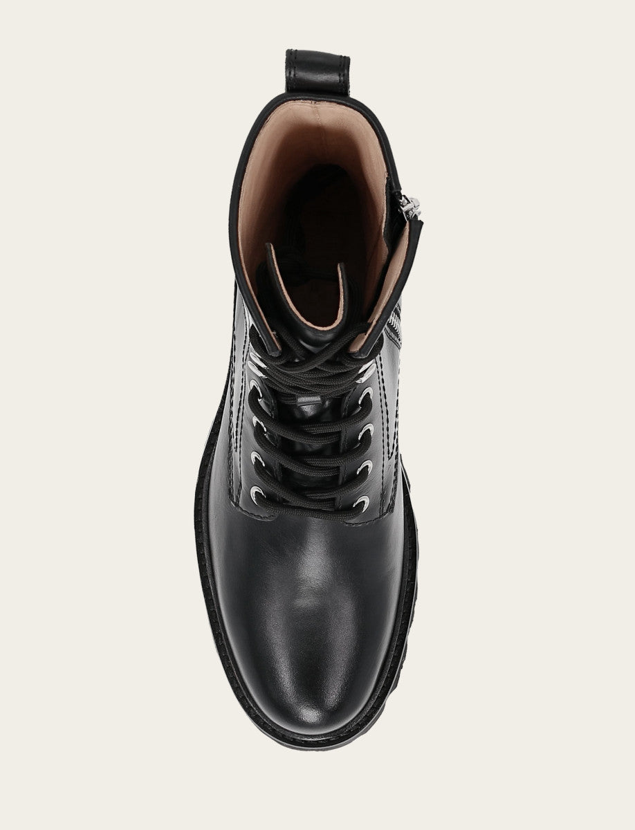 Frye Trending - Women's Black Olivia Combat Boots