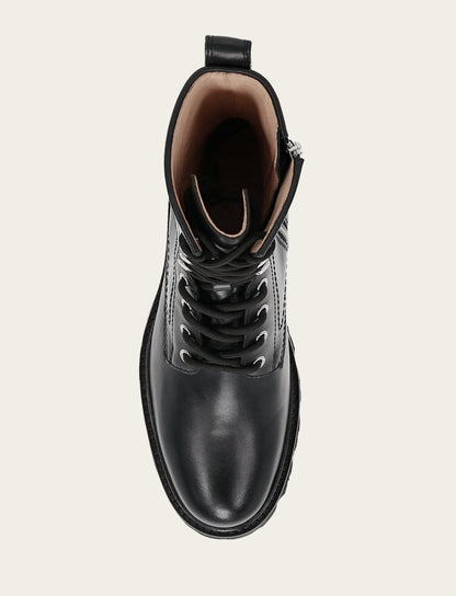 Frye Trending - Women's Black Olivia Combat Boots
