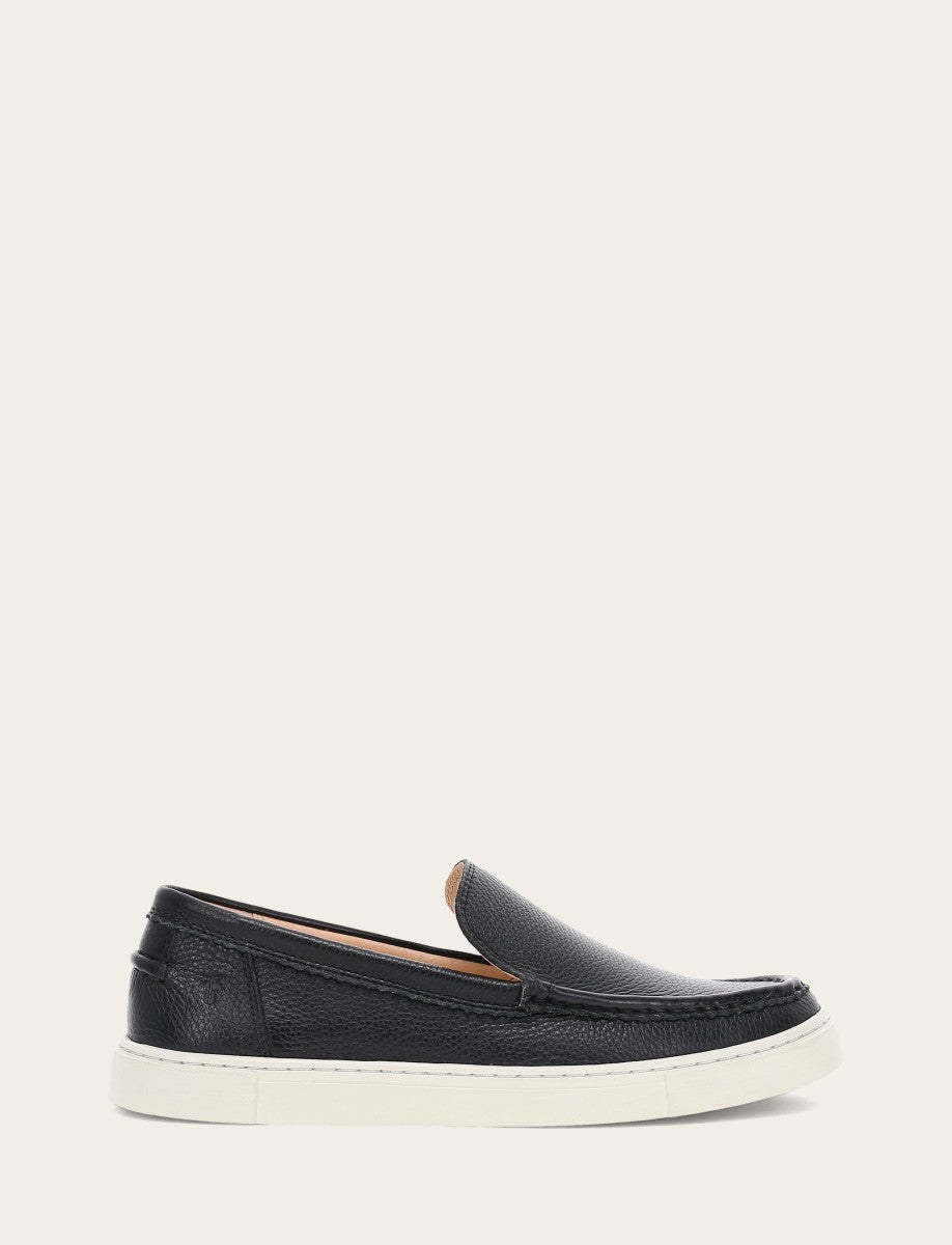 Frye Featured - Women's Black Ivy Venetian Loafers