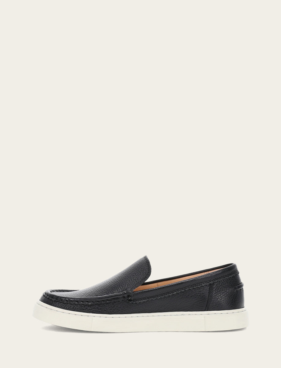 Frye Featured - Women's Black Ivy Venetian Loafers