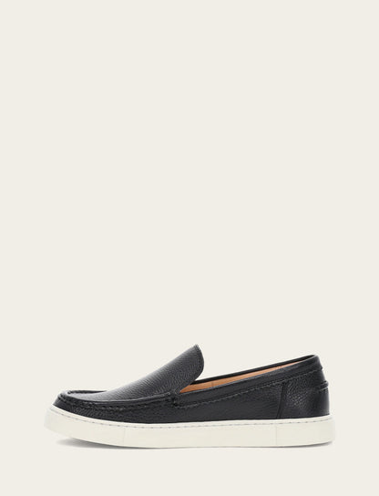 Frye Featured - Women's Black Ivy Venetian Loafers