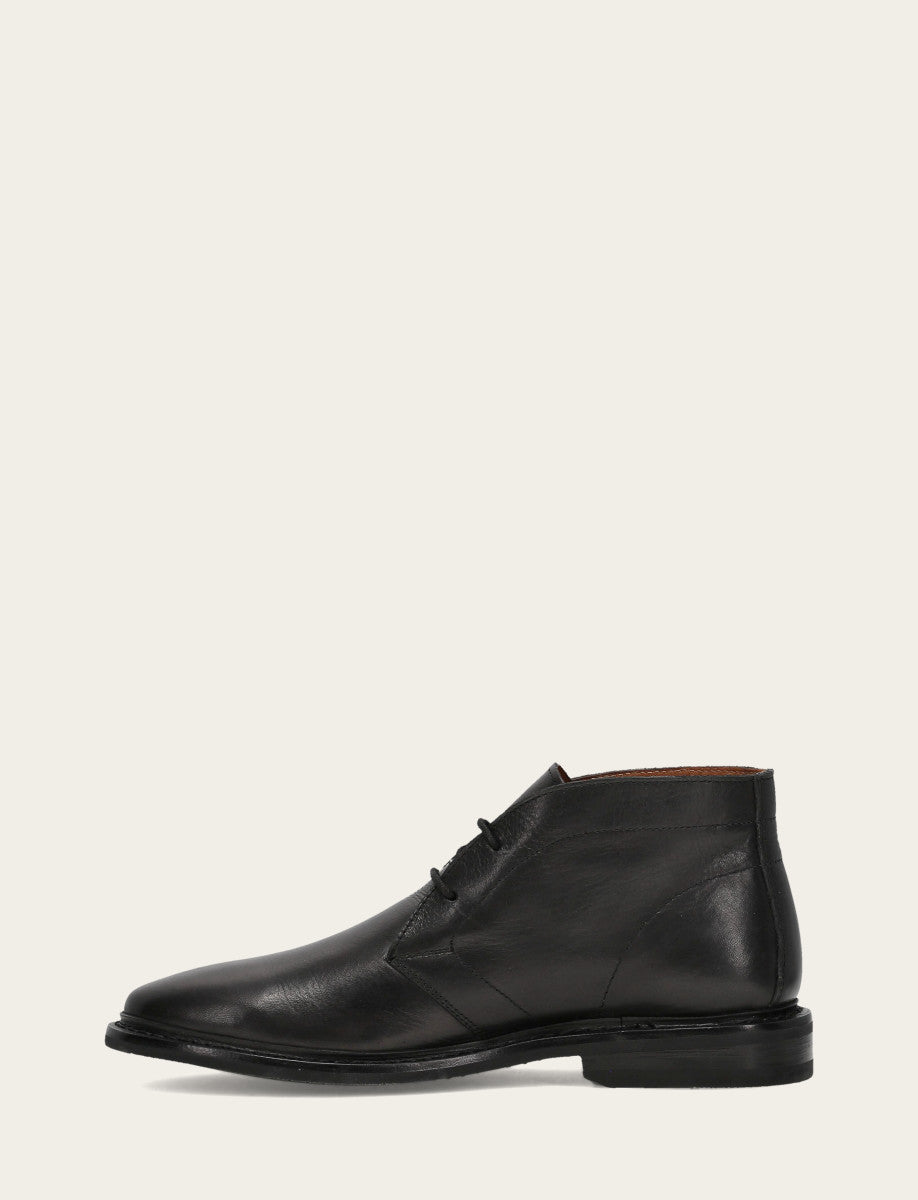 Frye New - Men's Black Paul Chukka Boot